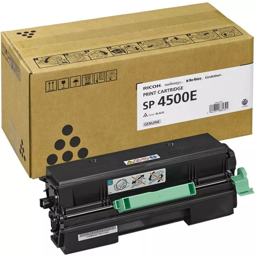 RICOH – Toner-Modul schwarz 407318 SP 4500HE 12’000 Seiten, One Size