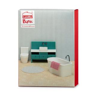 LUNDBY  Puppenhauszubehör Badezimmer Set 