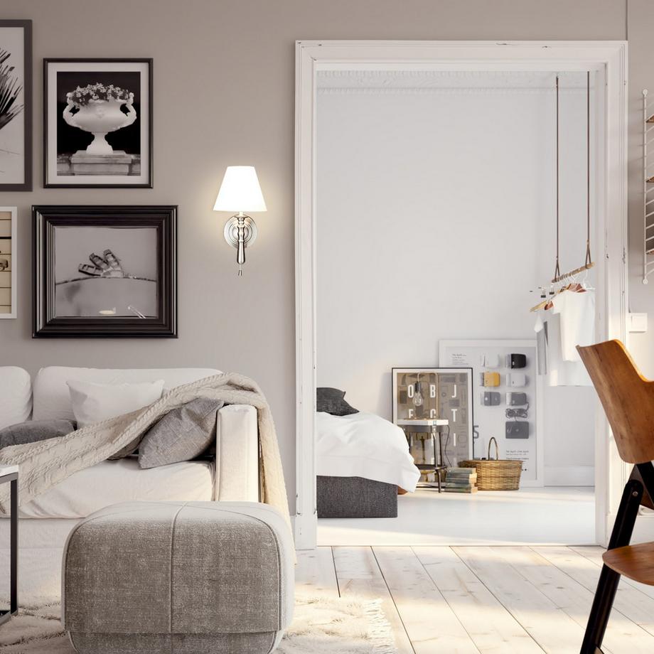 B2X Wandleuchte mit Schirm  