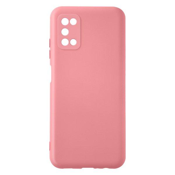 Avizar  Cover Silicone Galaxy A03s Rosa Chiaro 