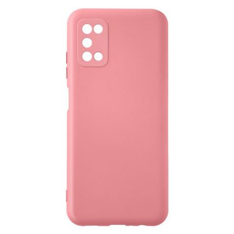 Avizar  Cover Silicone Galaxy A03s Rosa Chiaro 