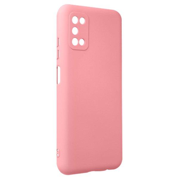 Avizar  Cover Silicone Galaxy A03s Rosa Chiaro 