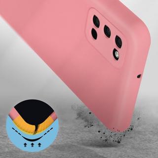 Avizar  Cover Silicone Galaxy A03s Rosa Chiaro 