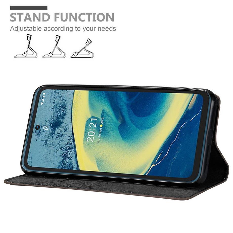 Cadorabo  Hülle für Nokia XR20 Magnetverschluss, Kartenfach 