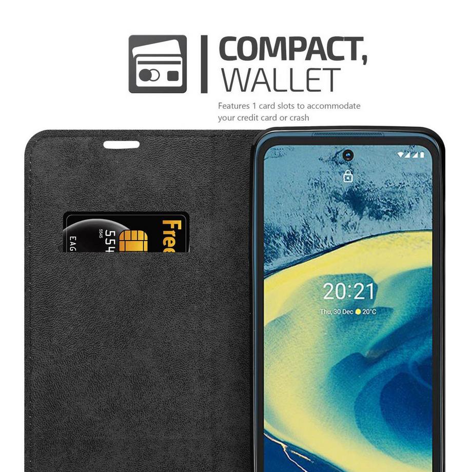 Cadorabo  Hülle für Nokia XR20 Magnetverschluss, Kartenfach 