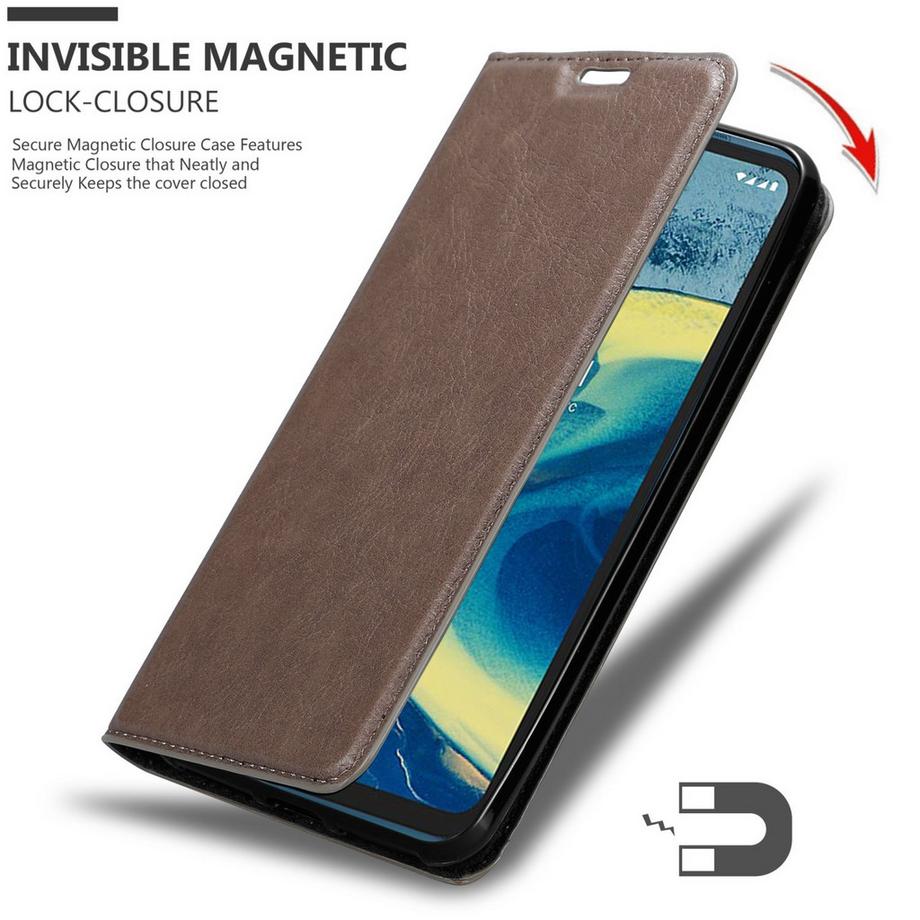 Cadorabo  Hülle für Nokia XR20 Magnetverschluss, Kartenfach 