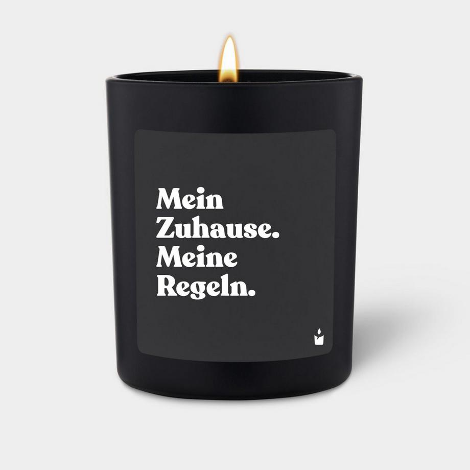 Duftkerze Woody Mein Zuhause. Meine Regeln.