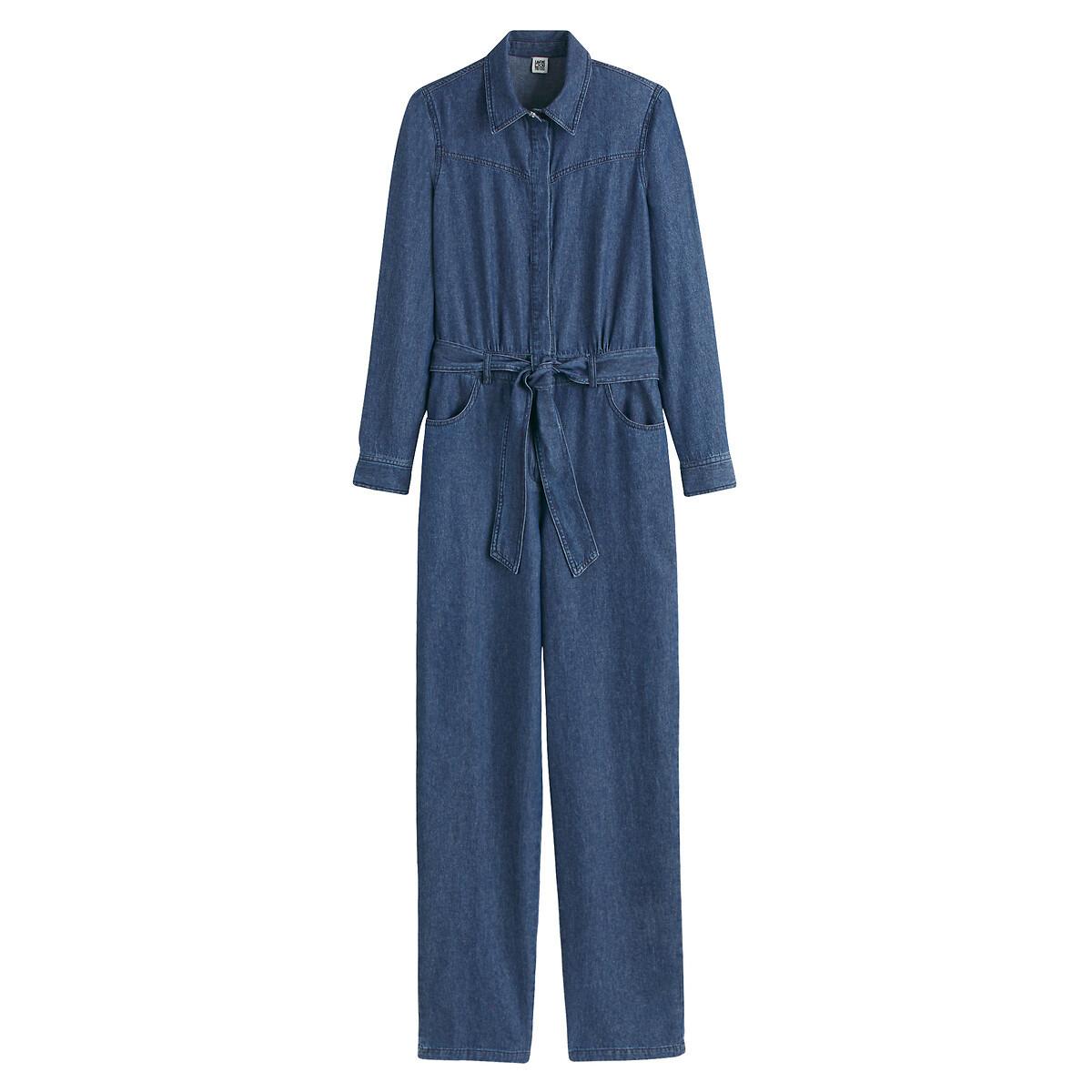 La Redoute Collections  Jumpsuit aus Light-Denim 