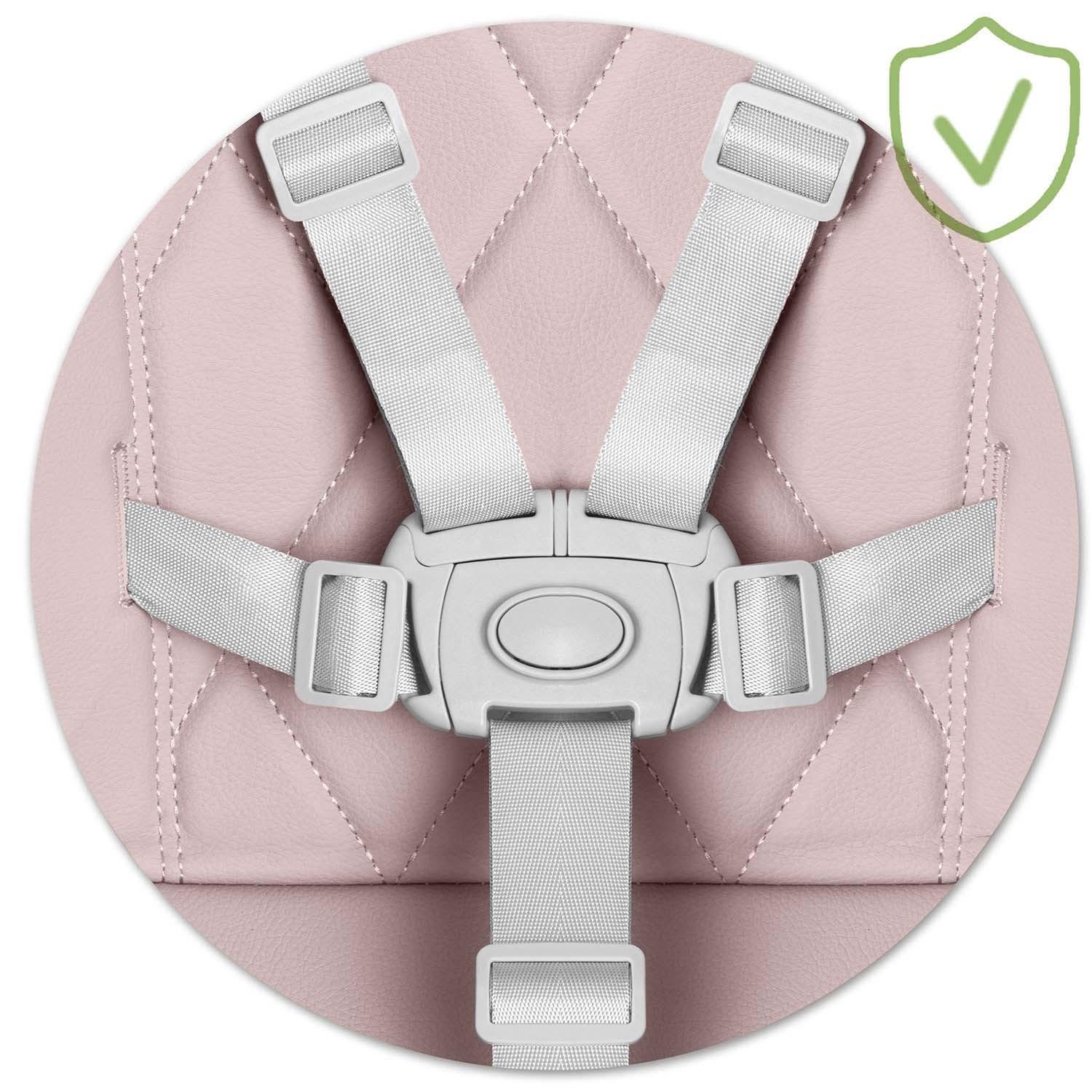 B2X  Chaise d'alimentation Nukido Elite, rose 