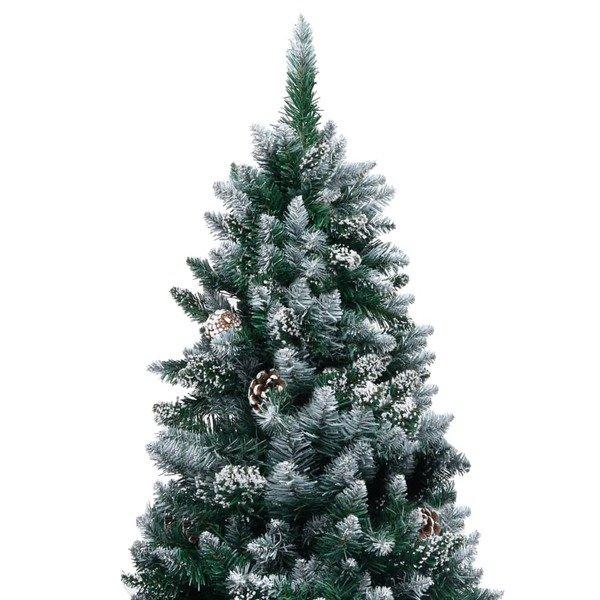 VidaXL Künstlicher Weihnachtsbaum mit LED-Girlande  