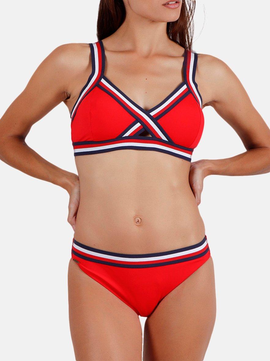 Image of Admas 2-teiliges Bikini-Set vorgeformt Sport Beach - 40