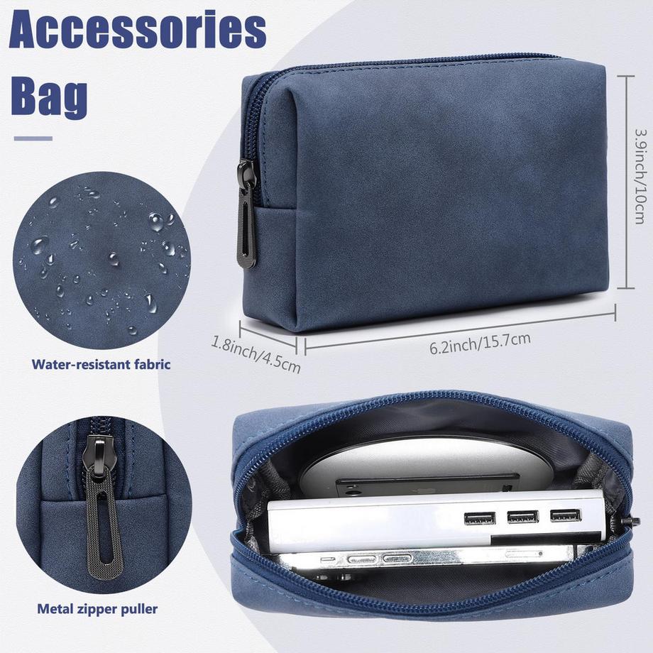 Only-bags.store Pochette pour ordinateur portable avec fonction de support  