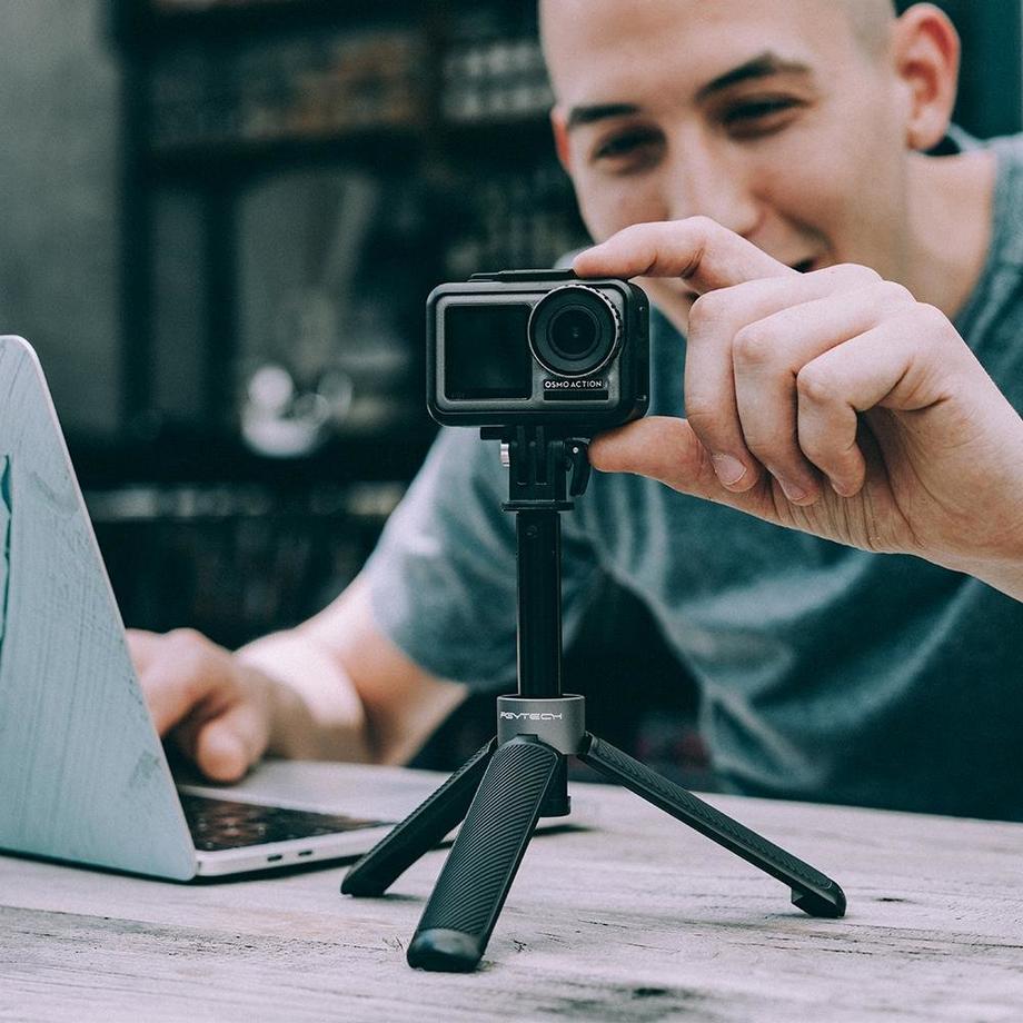 PGYTECH  PGYTECH P-GM-117 Stativ Action-Kamera 3 Bein(e) Aluminium, Schwarz 