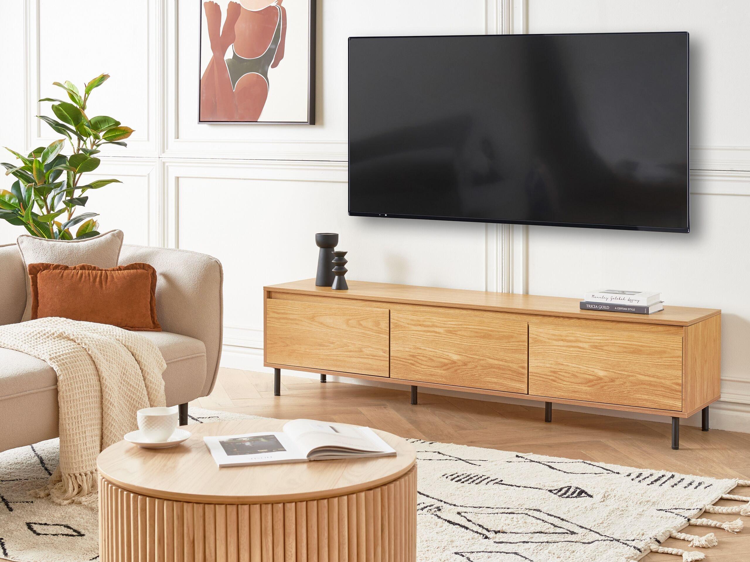 Beliani TV-Möbel aus Faserplatte Modern NIKEA  