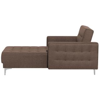 Beliani Chaiselongue aus Polyester Retro ABERDEEN  