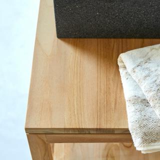 Tikamoon Meuble sous vasque en teck massif 120 cm Colonial  