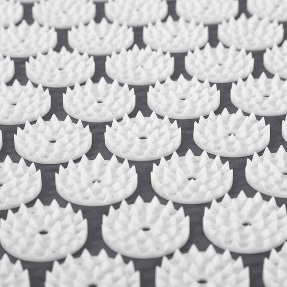 Tectake  Akupressurmatte  3-teiliges Set aus Matte, Kissen und Tragetasche 285 Akupressurblöcke 