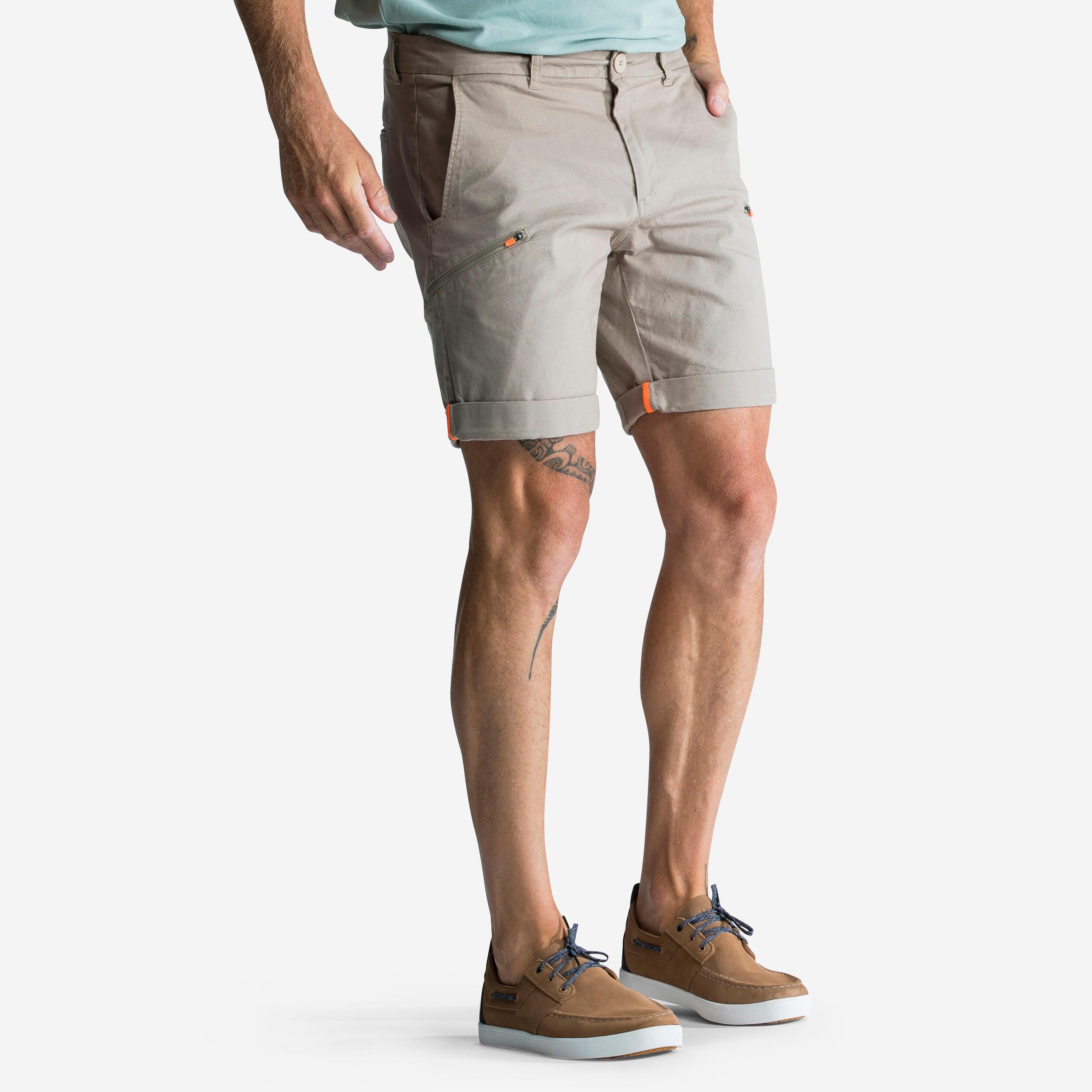 Image of Bermuda - Sailing 100 Unisex Beige Medium 3XL