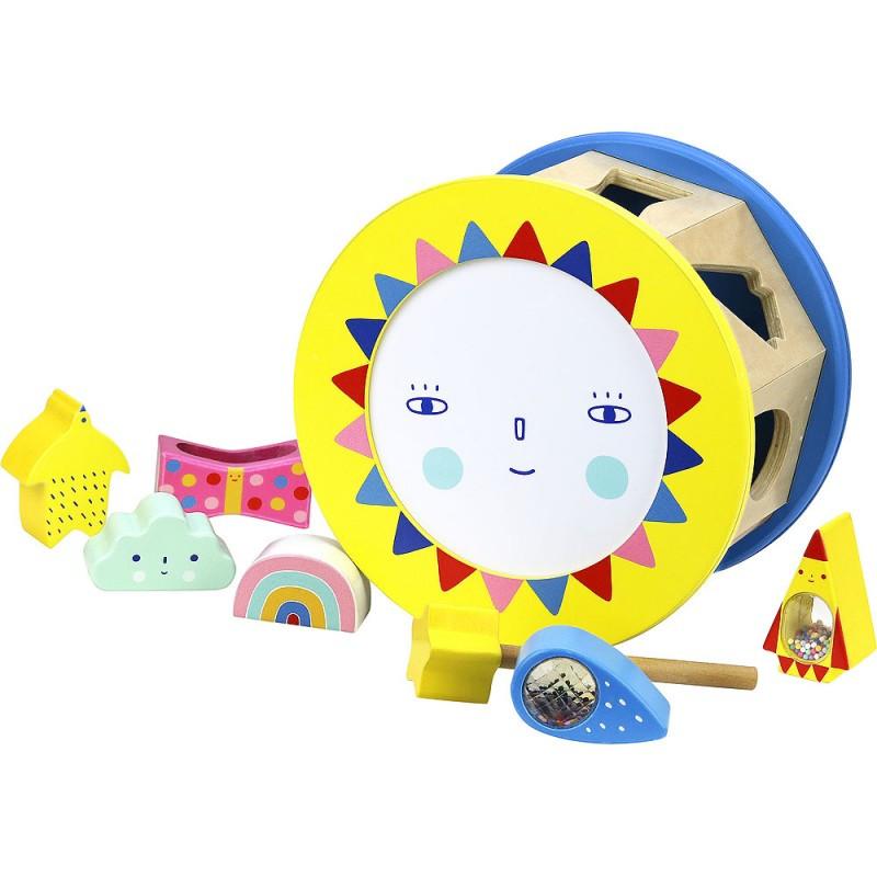 Image of Formen Würfel Tag Und Nacht Unisex Multicolor