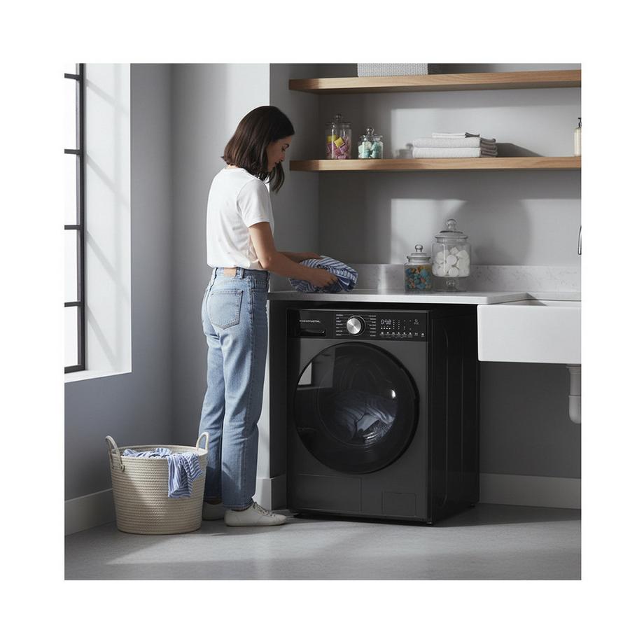 Kibernetik Kibernetik PLTR507 PrimeLine Sèche-linge à pompe à chaleur 9kg Classe B Titan  