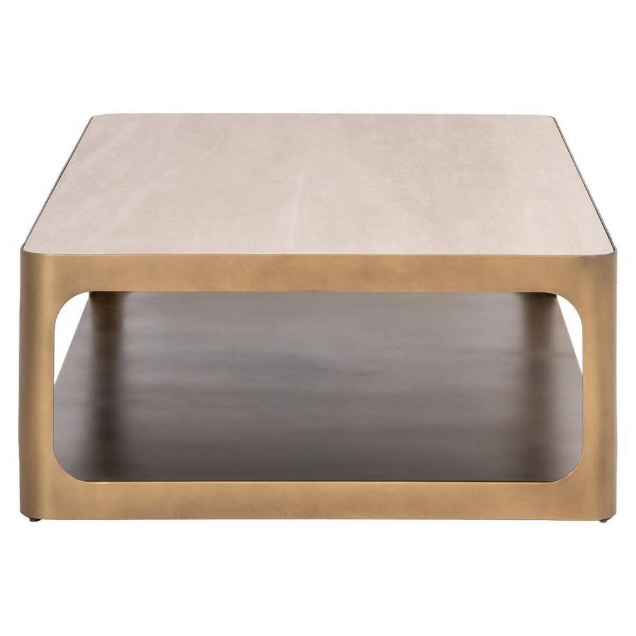 Richmond Interiors Table basse Claridge sable 80x130  