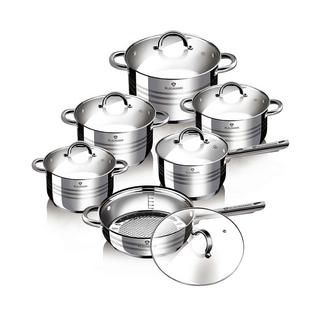Blaumann Kochgeschirr-Set 12-teiliges Gourmet Line Shiny  