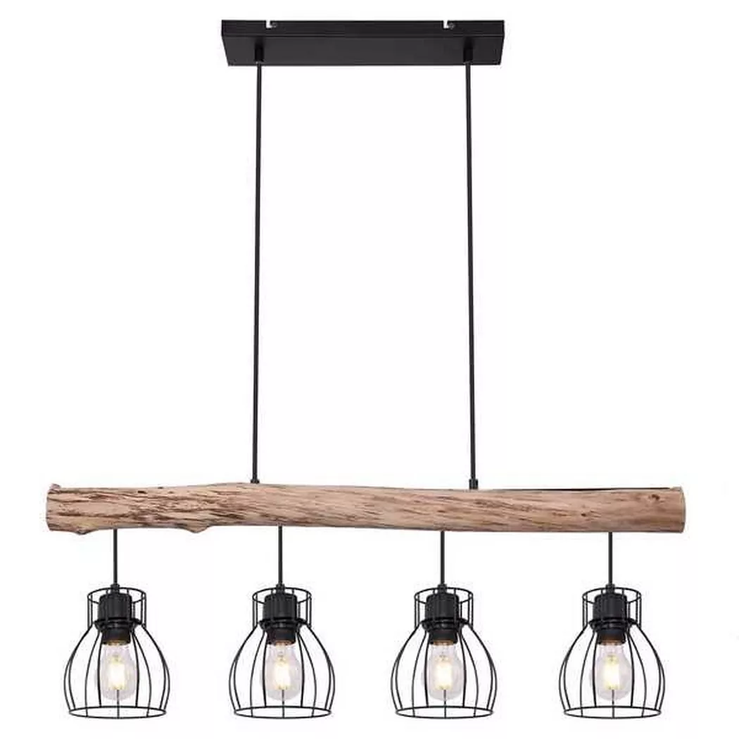 mutoni – Hängeleuchte Mina Metall 4xE27, One Size, Multicolor