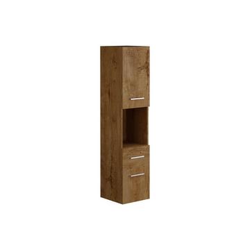 Colonna per bagno L30 x l30 x H133 cm Naturale chiaro CLAUDIA