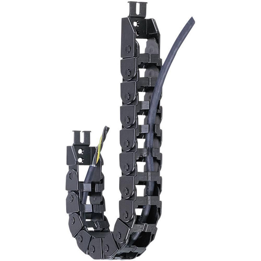 igus  Easy Chain® E-Kette® E14.2  Energieführungskette Druckknopfprinzip, UL94-V2 Klassifizierung 