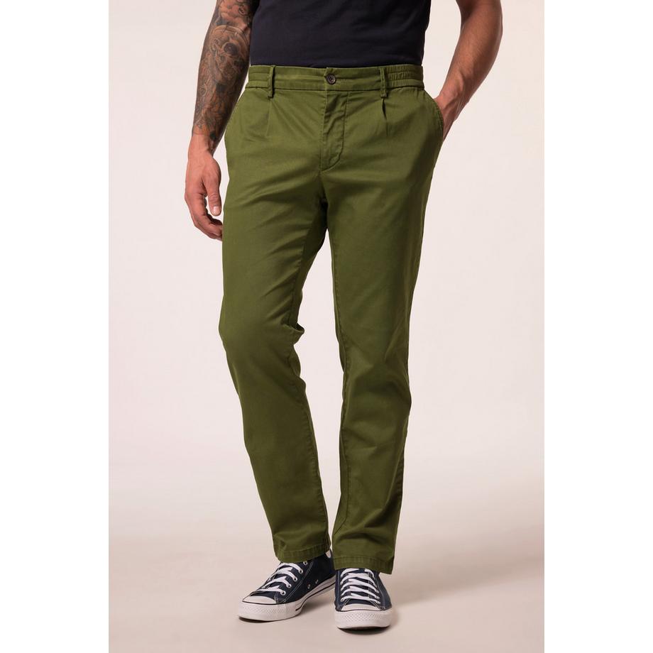 JP1880 FLEXNAMIC Chino Modern Straight Fit Pantalon à Plis  