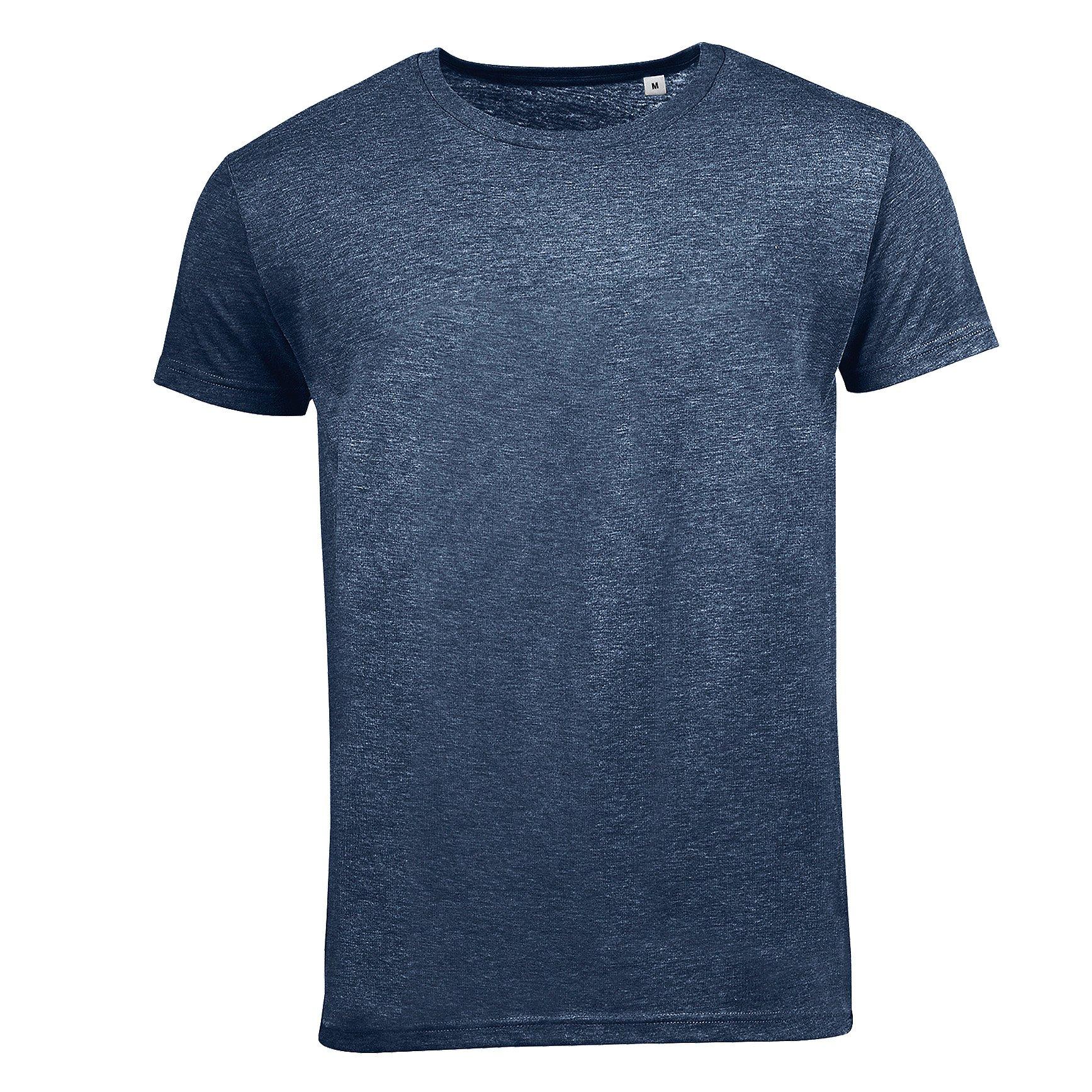 Image of Tshirt Mixed, Kurzarm Herren Marine L