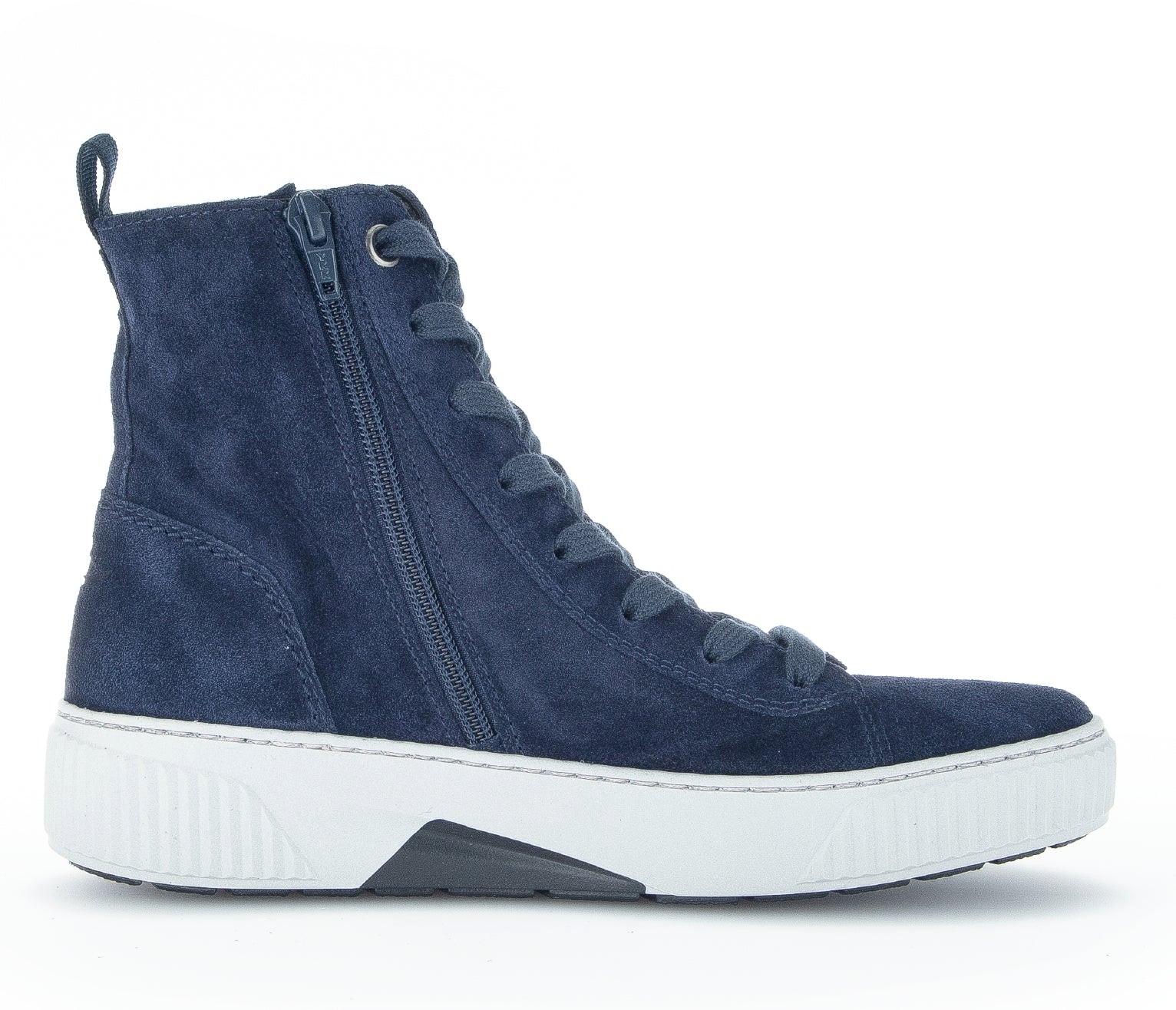 Image of - Wildleder Wandersneaker Damen Blau 38