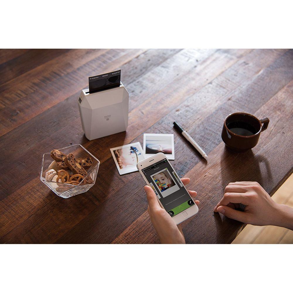 FUJIFILM  FOTODRUCKER INSTAX SHARE SP-3 WEISS SILBER 