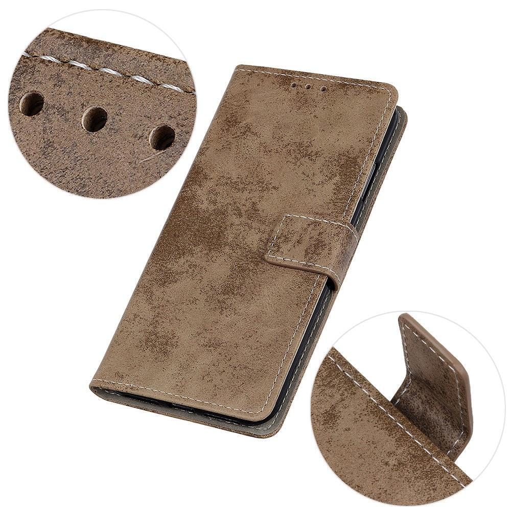 Cover-Discount  Nokia 5.4 - Vintage Etui Wildleder Optik 