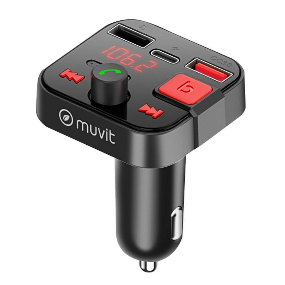 Muvit  Trasmettitore FM Bluetooth auto Muvit 