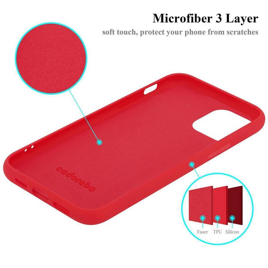 Cadorabo  Hülle für Apple iPhone 13 TPU Silikon Liquid 