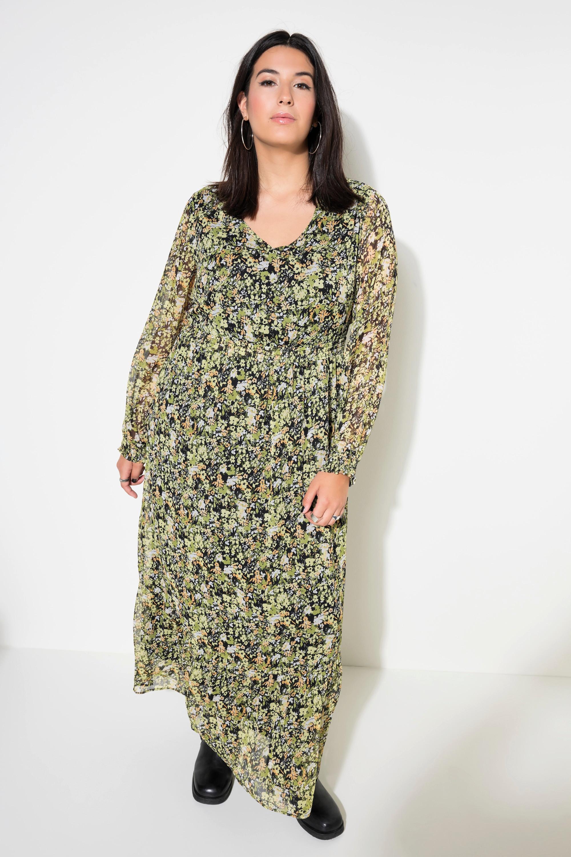 Studio Untold  Robe maxi, coupe évasée, imprimé mille-fleurs 