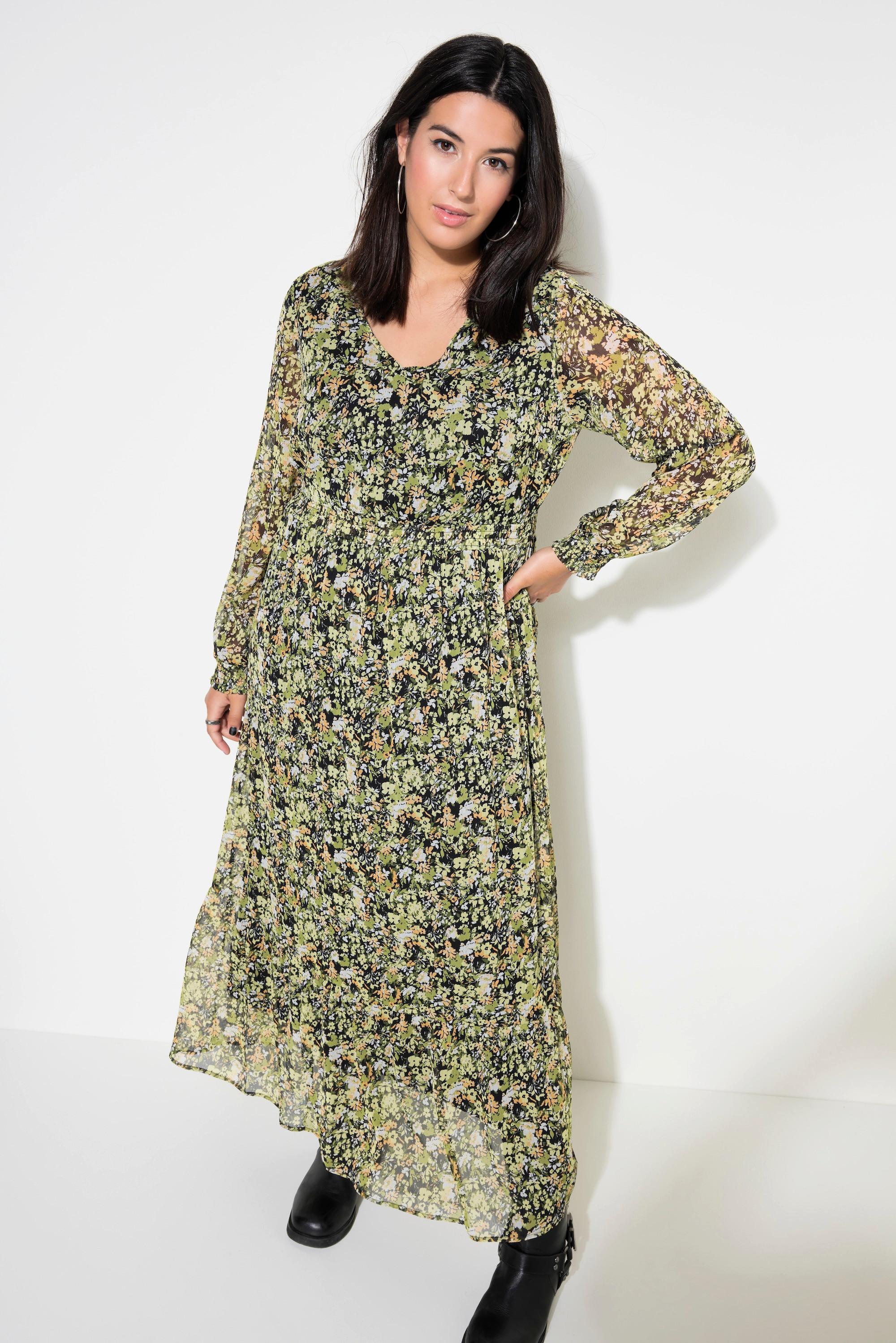 Studio Untold  Robe maxi, coupe évasée, imprimé mille-fleurs 