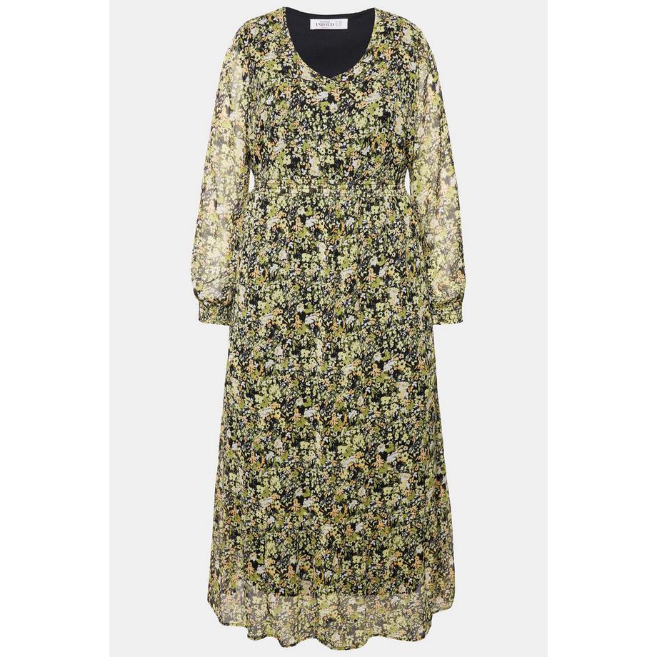 Studio Untold Robe maxi A-Line Millefleurs  