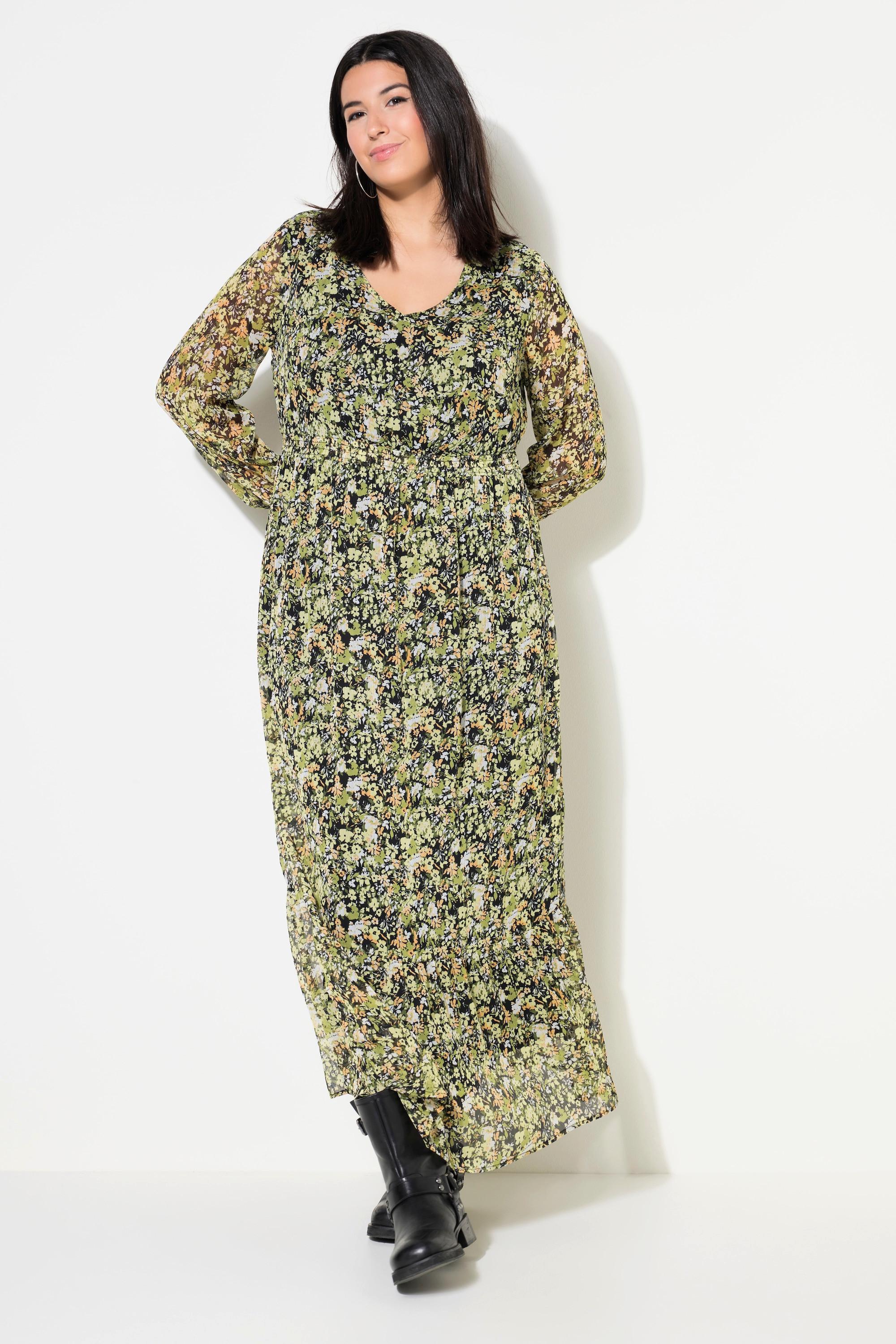 Studio Untold  Robe maxi, coupe évasée, imprimé mille-fleurs 