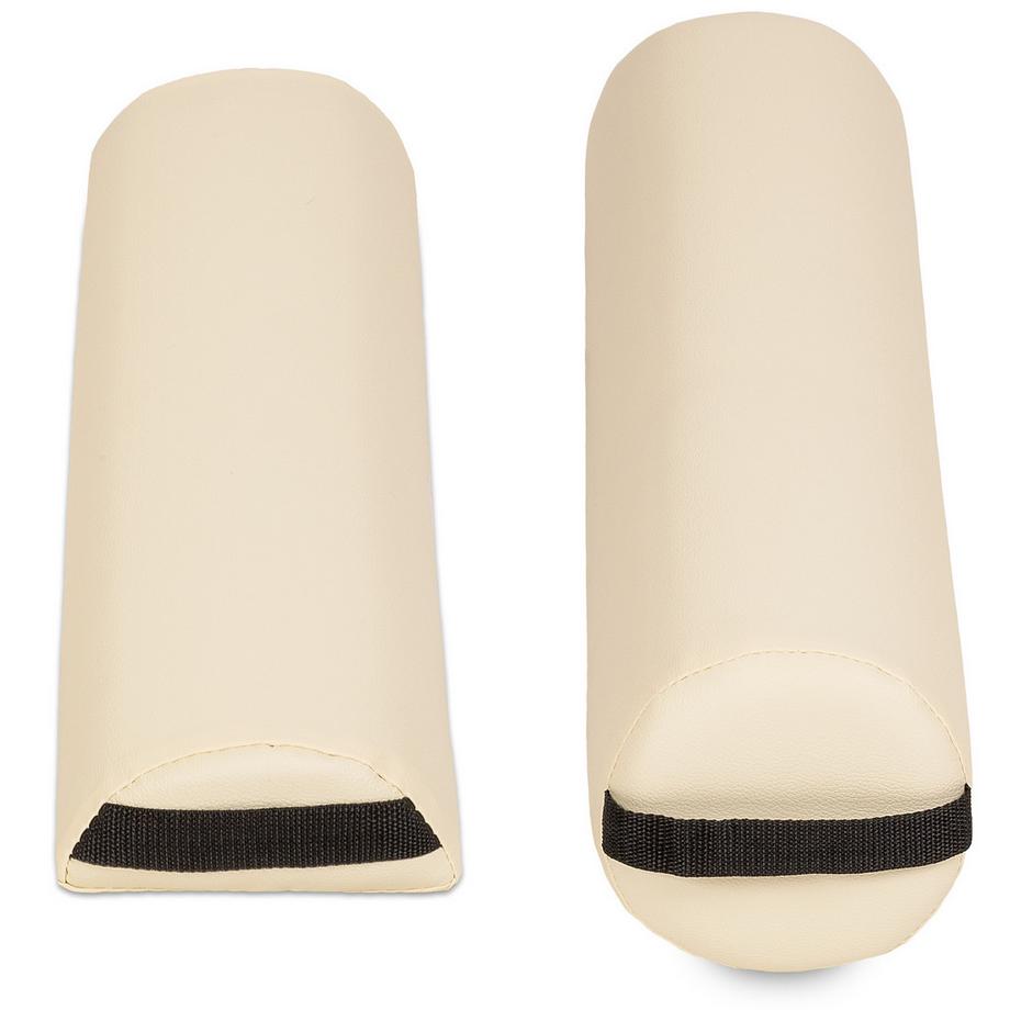 Tectake Ensemble de coussins de massage  demi-rouleau et rouleau pour le cou ou le genou  