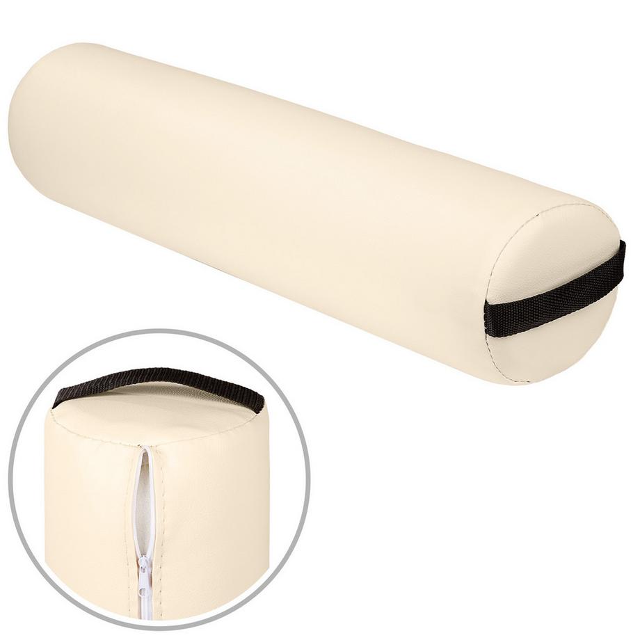 Tectake Ensemble de coussins de massage  demi-rouleau et rouleau pour le cou ou le genou  