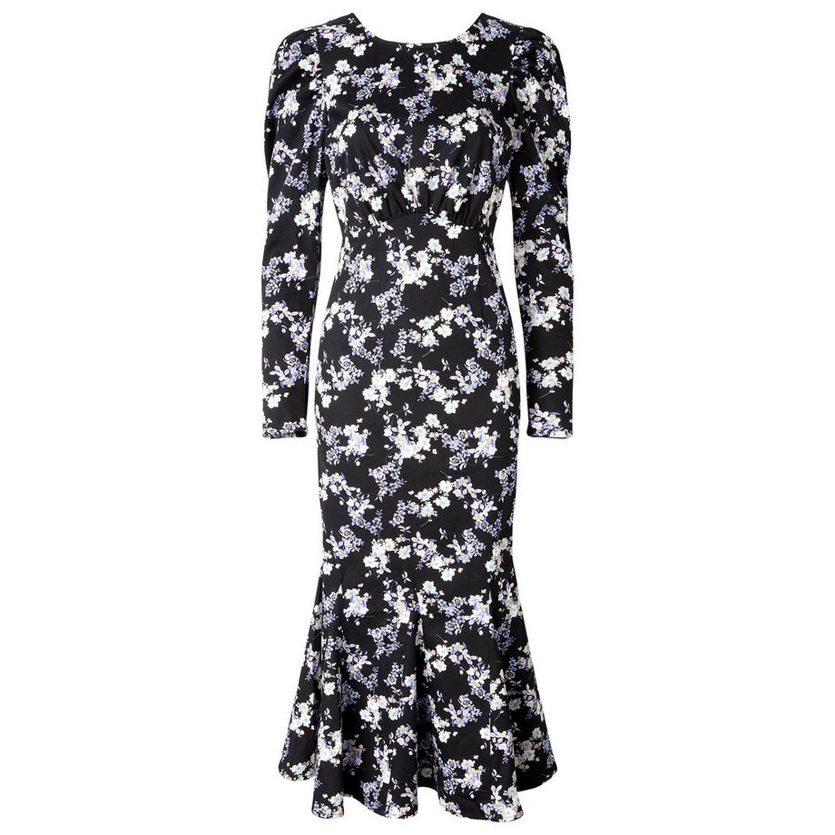 Joe Browns Midikleid Vintage-inspiriertes Blumenmuster  