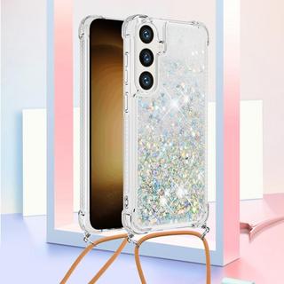 Cover-Discount  Galaxy S24 - Coque paillettes avec bandoulière 