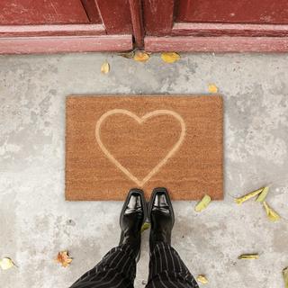 Northix Zerbino a forma di cuore di cocco  