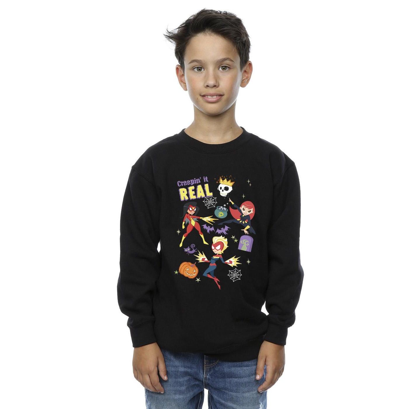 MARVEL  Creepin It Real Sweatshirt 