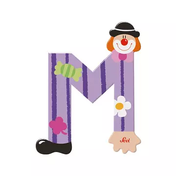 Buchstaben Clown M