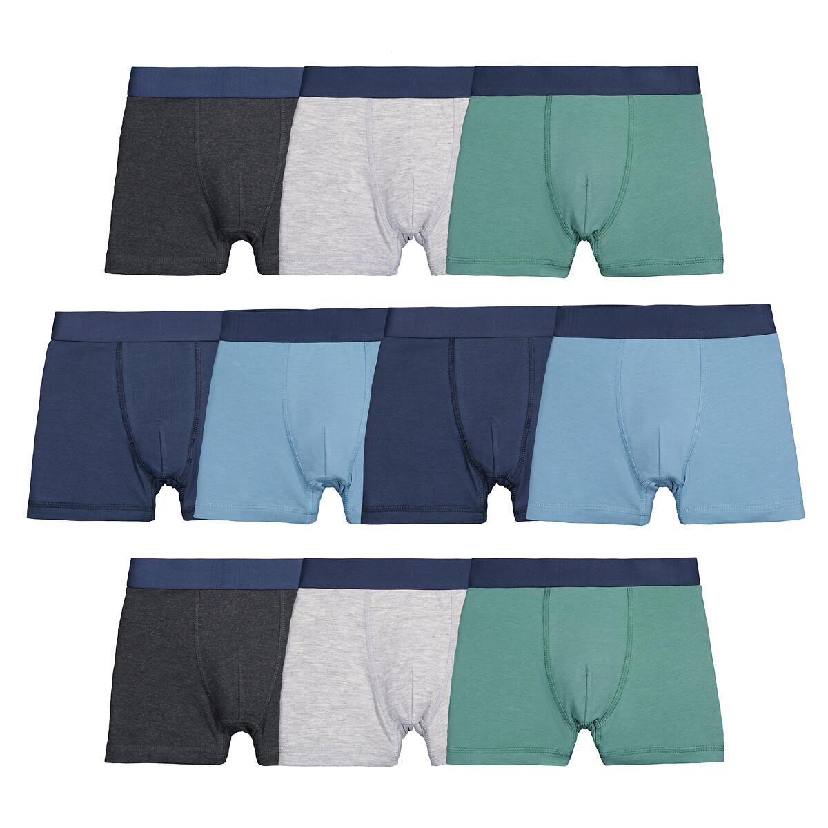 La Redoute Collections  Lot de 10 boxers 