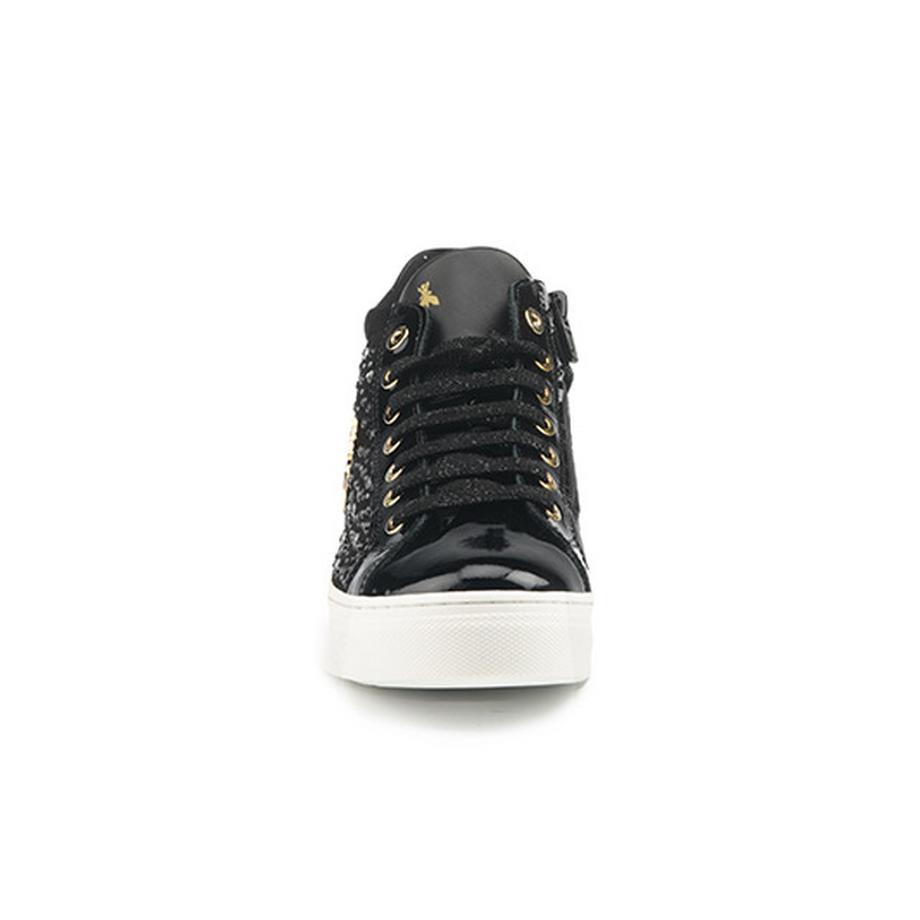 Patrizia Pepe High-Top Sneakers mit Glitzer  