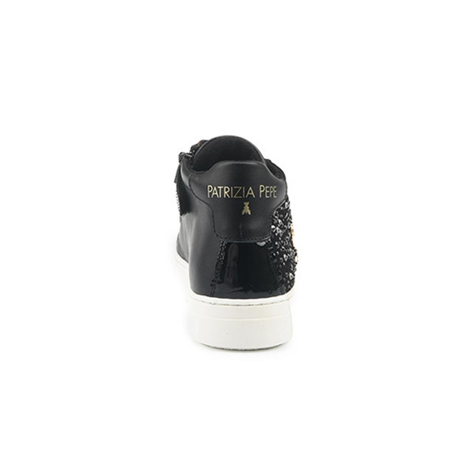 Patrizia Pepe High-Top Sneakers mit Glitzer  